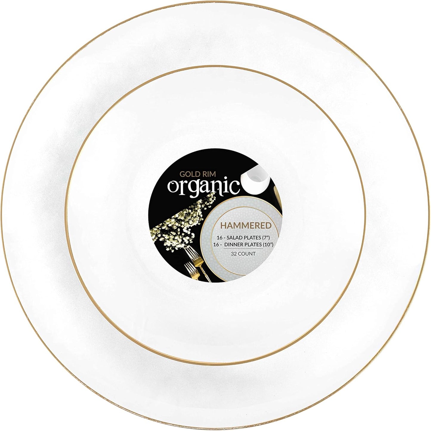 Elegant Plasticpro 64-Piece Combo Plates Set for Every Occasion