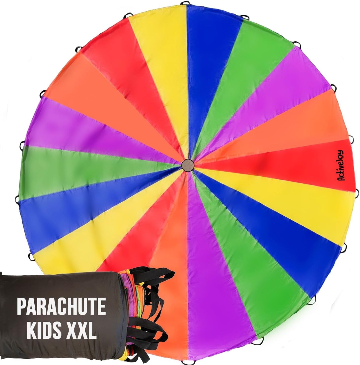 Activejoy Rainbow Parachute Toys for Kids - 20ft Fun