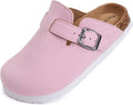 Torotto Kids Suede Clogs Cork Footbed Toddler Slippers (Style HCYQ)