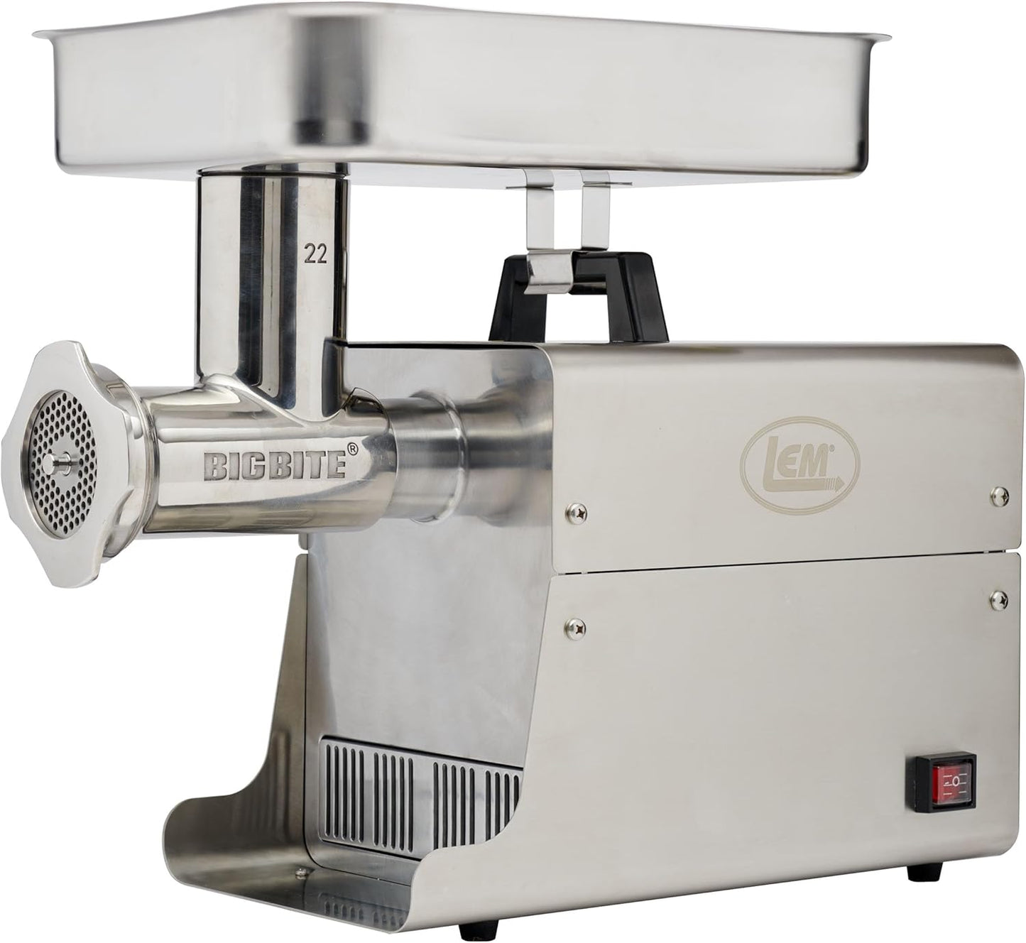 BigBite #22 Meat Grinder: Heavy-Duty 1.0 HP Electric Powerhouse