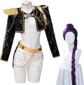 Women Girls Anime Cosplay Costume with Optional Wig for Events