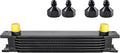 EVIL ENERGY 7 Row Oil Cooler 10AN Stacked Plate Transmission Cooler