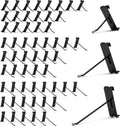 Black Gridwall Hooks 2 in 4 in 6 in 60PC - Durable Grid Wall Hook Set