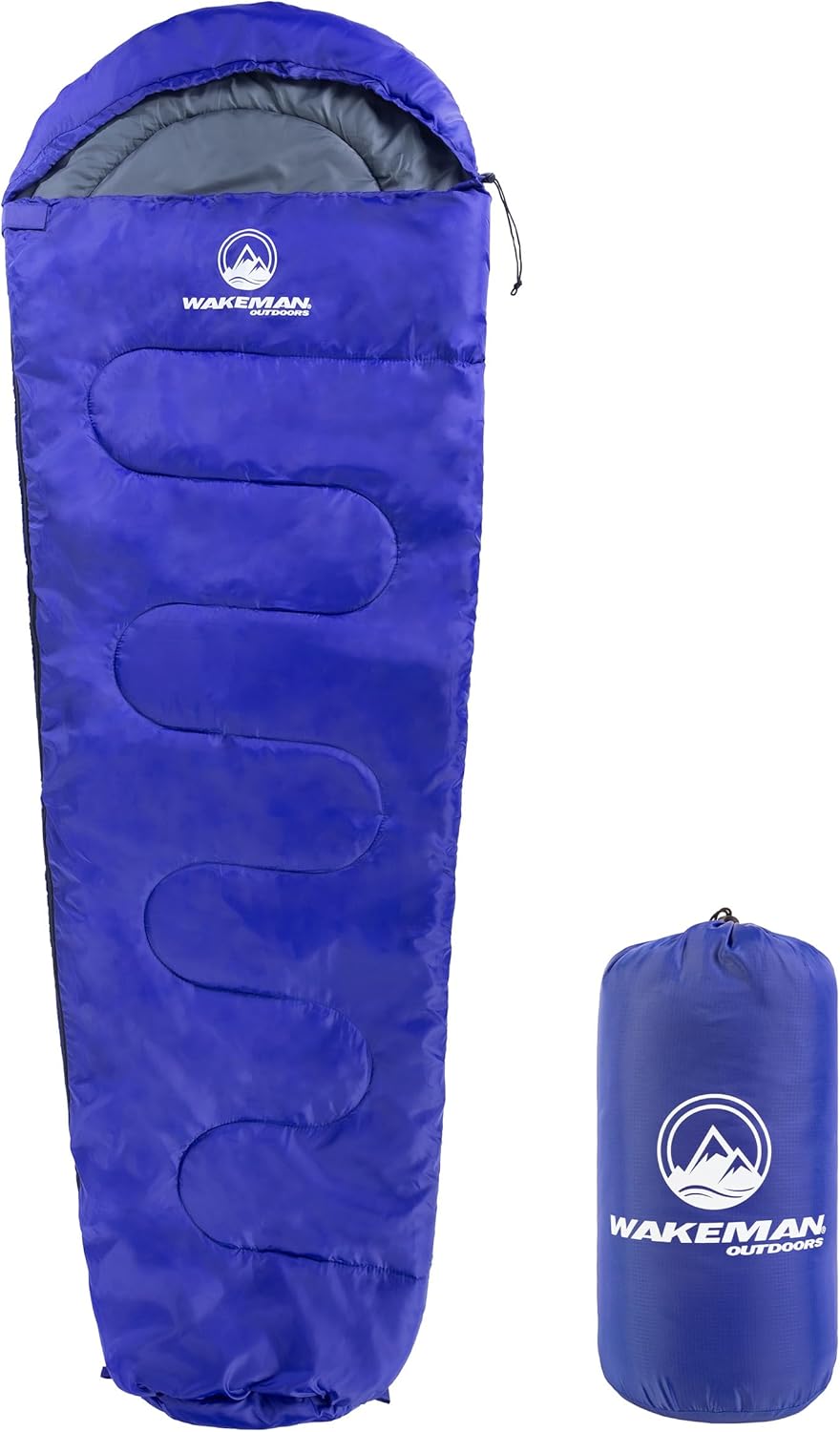 Wakeman Mummy Sleeping Bag for Cold Weather Camping
