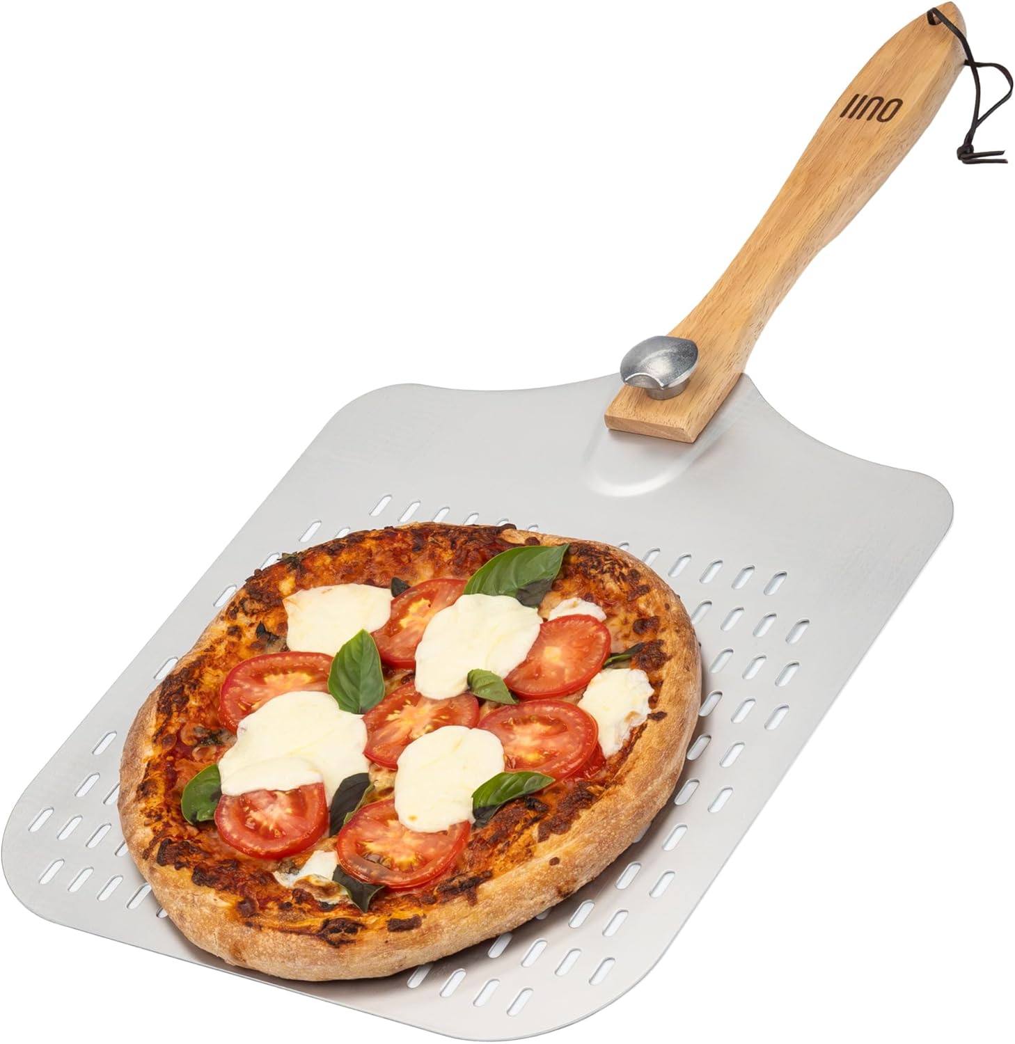 Perforated Pizza Peel for Extra Large Pizzas - 16 x 14-in
