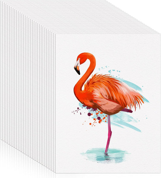 120 Sheets Watercolor Paper 9 x 12 for Artists and Kids