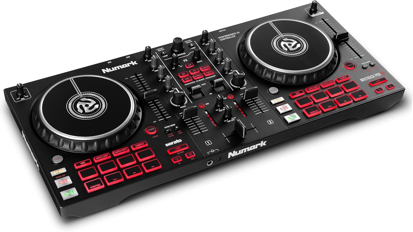 Numark Mixtrack Pro FX DJ Controller with 2 Decks and Mixer