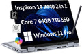 Dell Inspiron 14 7440 2-in-1 Business Laptop - Powerful 14in