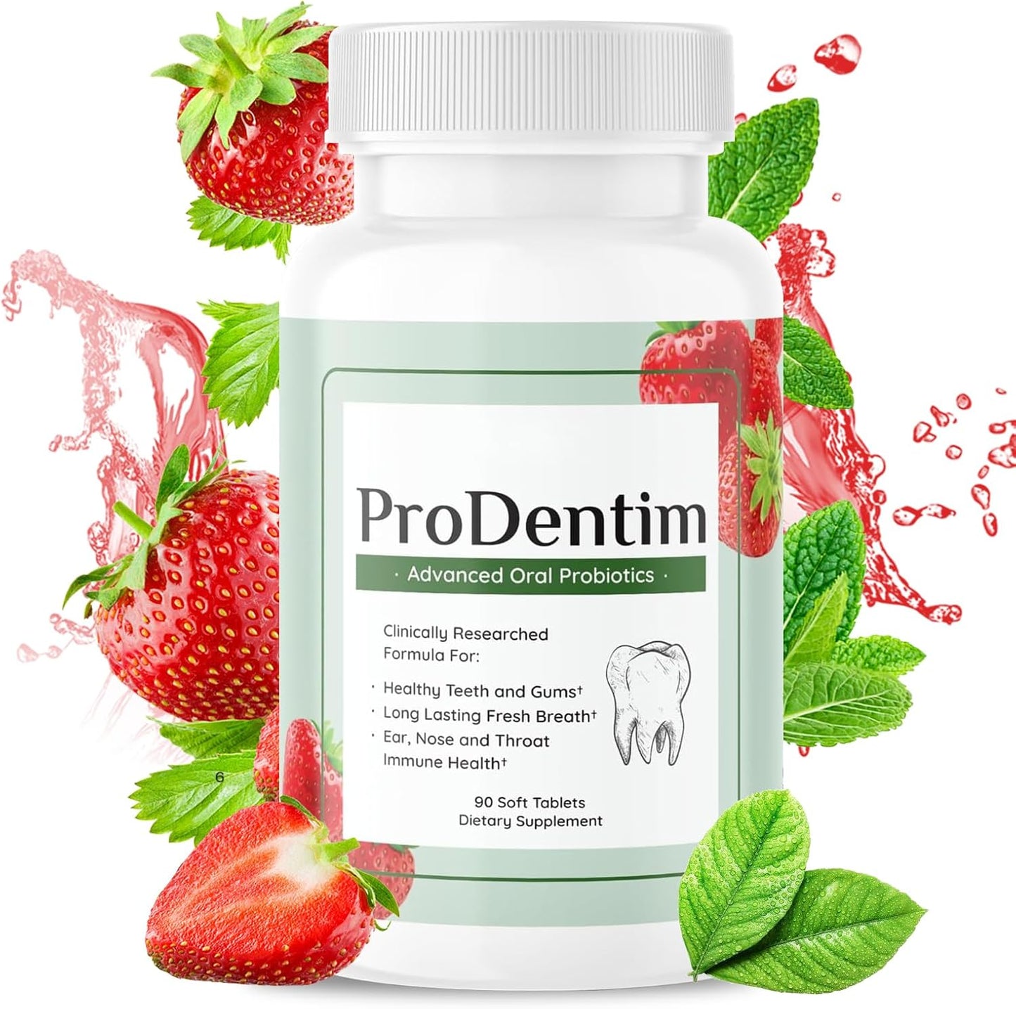 Prodentim for Gums and Teeth - 90 Tablets for Fresh Breath