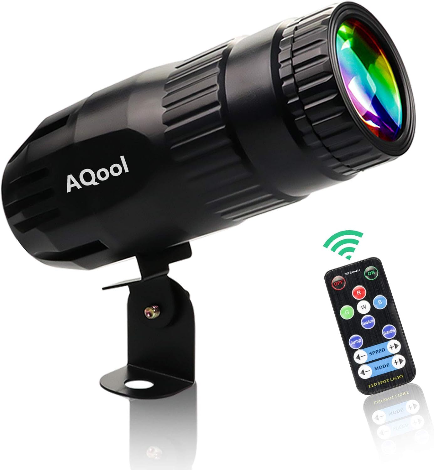 Pinspot Light Mini 15W RGBW LED Spotlight for Parties and Events