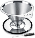 Stainless Steel Reusable Pour Over Coffee Filter