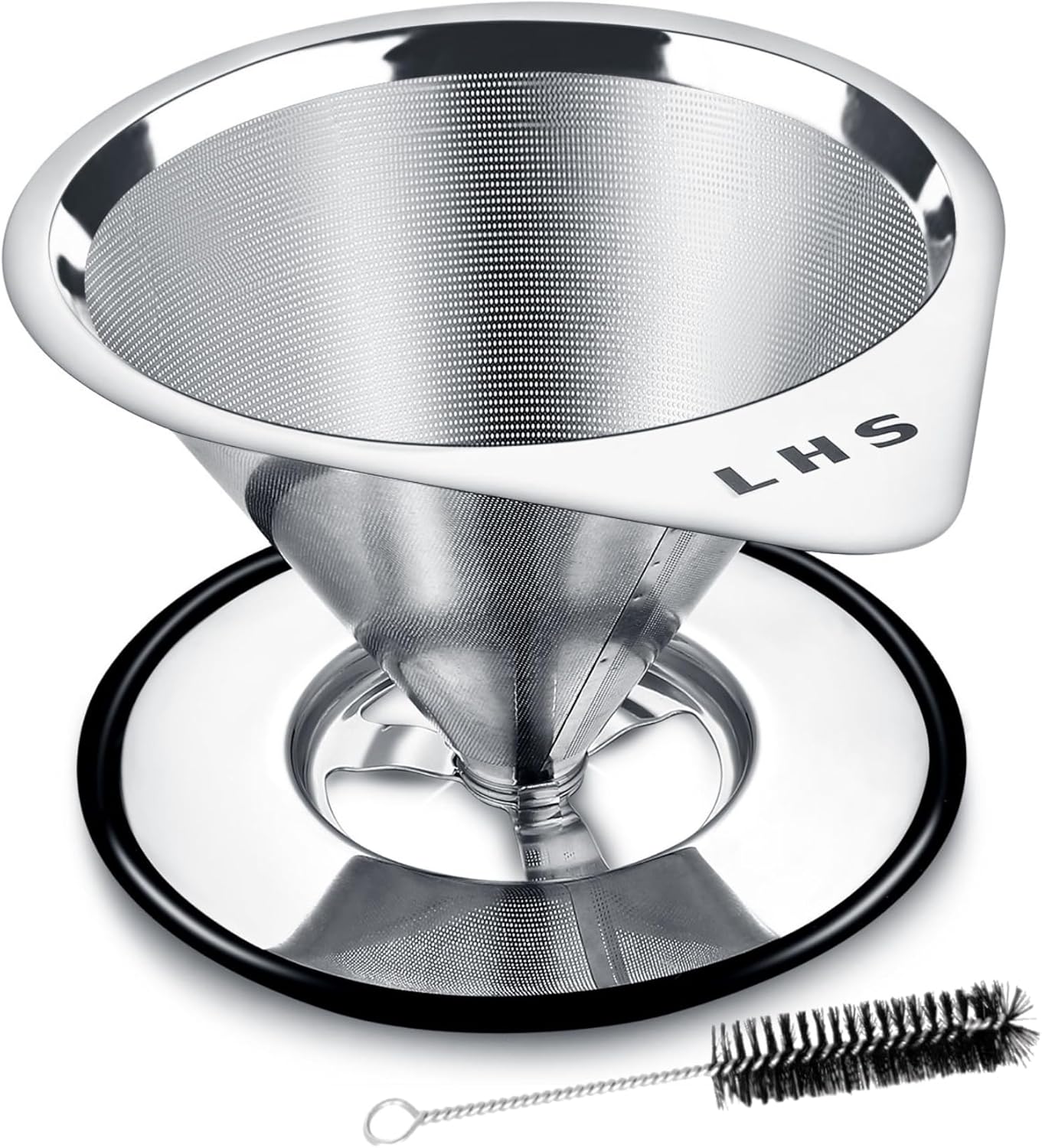 Stainless Steel Reusable Pour Over Coffee Filter