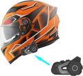 1Storm Full Face Dual Visor Helmet Bundle with Bluetooth - L Fit