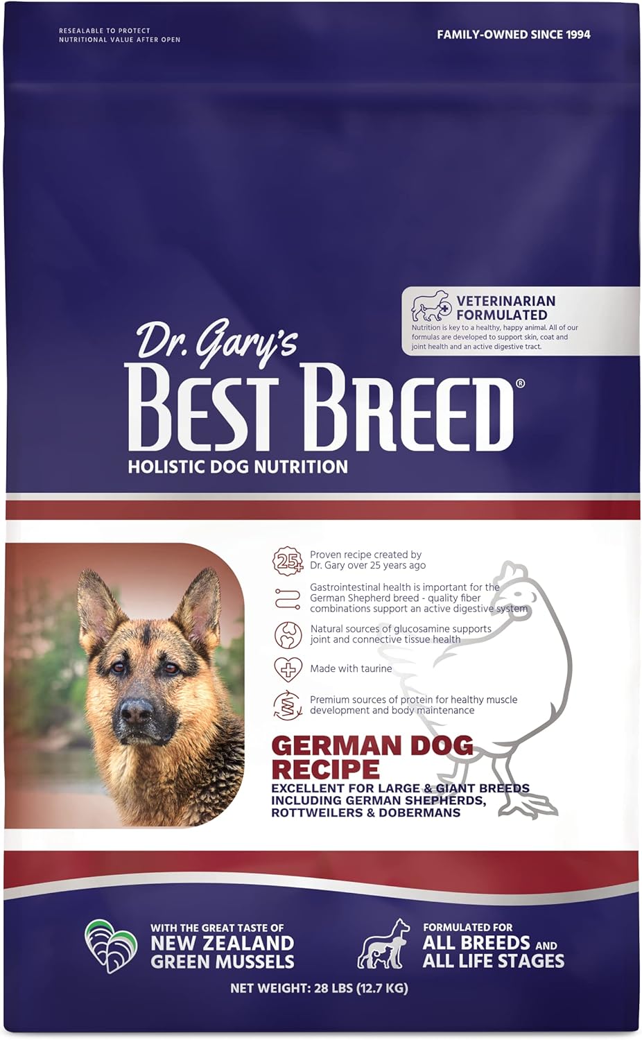 Best Breed Dr. Gary's German Dog Diet for Healthy Digestion
