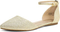 Flapointed Pointed Toe D'Orsay Flats - Comfortable Everyday Slip Ons