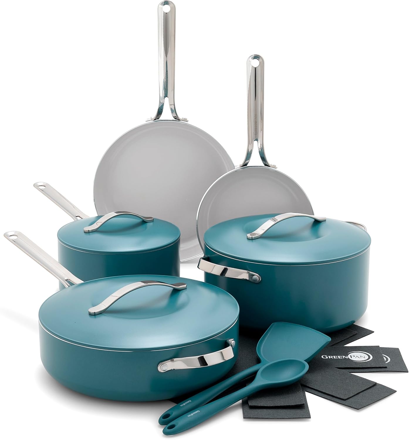 GreenPan Nova 10-Piece Cookware Set for Effortless Cooking