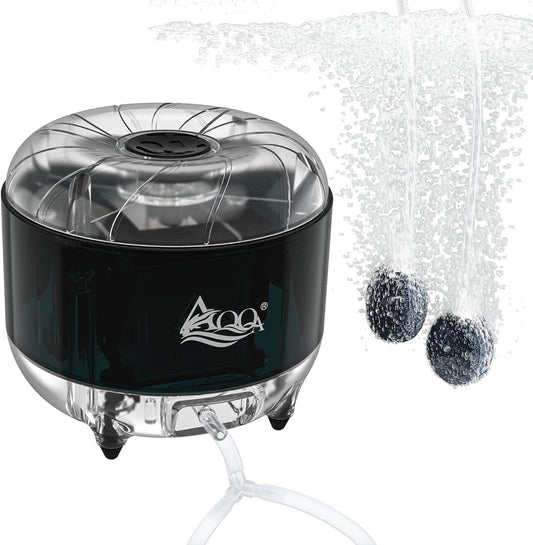 AQQA Fish Tank Air Pump: Ultra-Silent Oxygen Bubble Pump