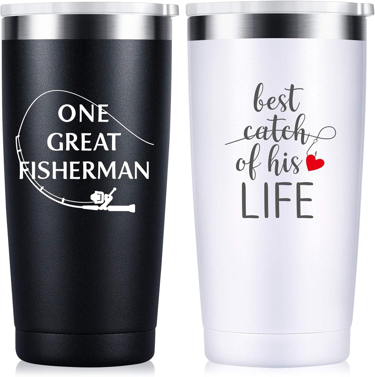 Stainless Steel Wine Tumblers for Couples - Perfect Gift Set