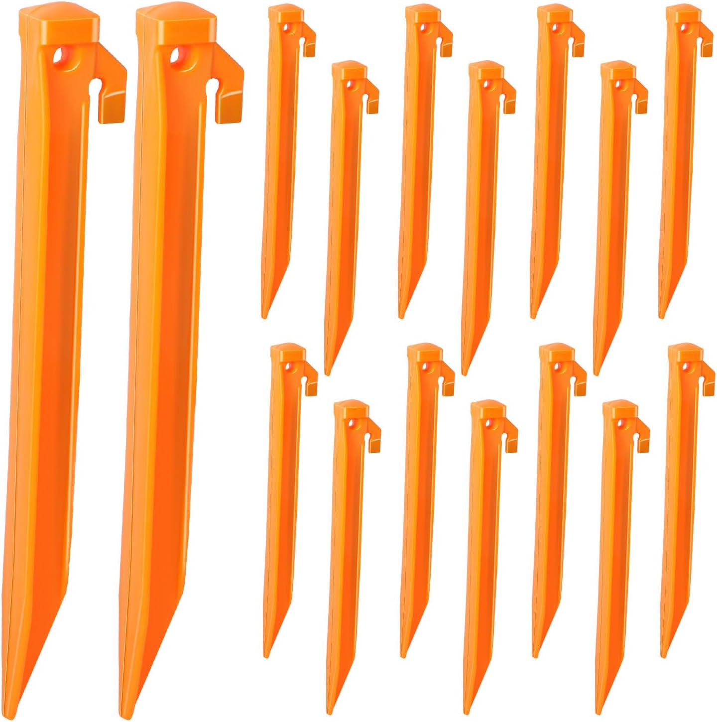 Orange Inflatable Tent Stakes Set - Secure Your Decor!