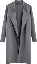 LILLUSORY Women's Long Cardigan Sweater Coatigan - Cozy Layering Piece