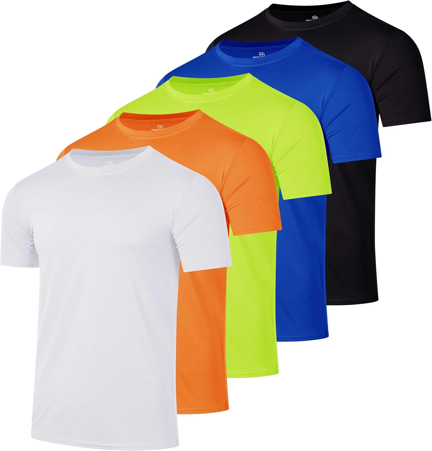 Mens Short Sleeve Dry Fit T-Shirts for Gym and Casual Wear