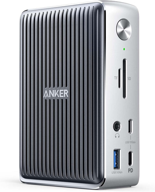 Anker 13-in-1 Thunderbolt 3 Dock: Simultaneous Laptop & Phone Charging