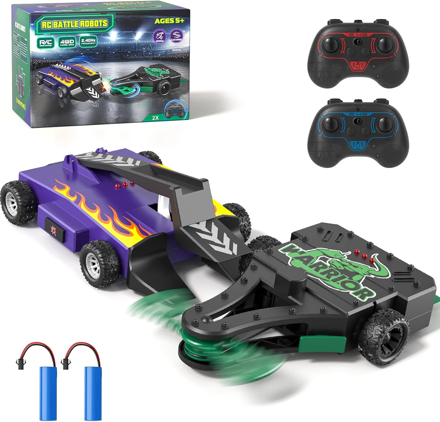 Remote Control Battle Robots for Kids - 2-Player Fighting Fun