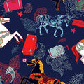 100% Combed Cotton Printed Fabric by the Yard - Soft, Quilting-Ready 5