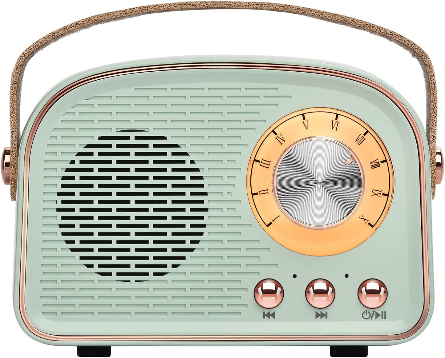 Retro Bluetooth Speaker: TWS Pairing, Portable & Stylish