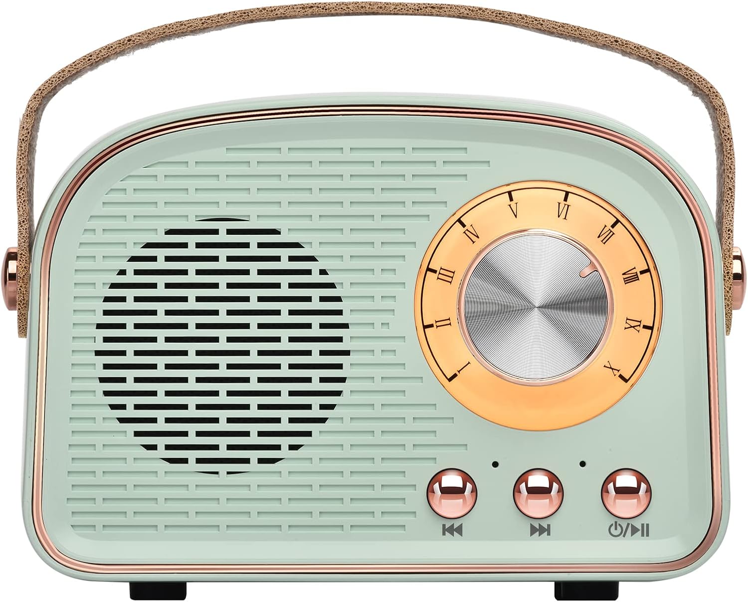 Retro Bluetooth Speaker: TWS Pairing, Portable & Stylish
