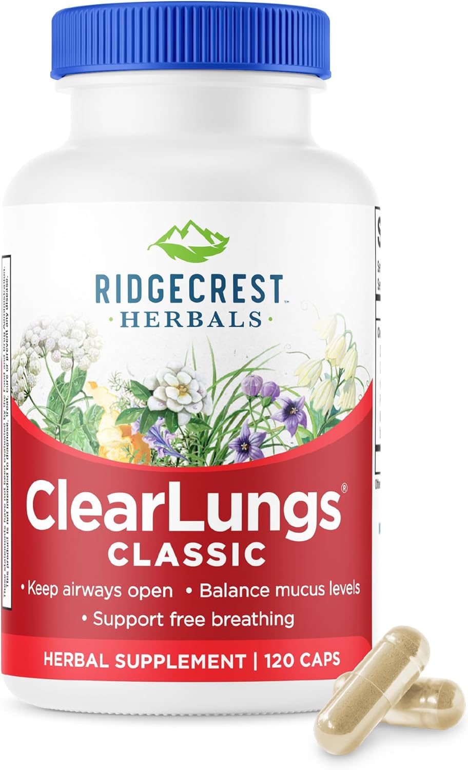 ClearLungs Classic Natural Lung Health Supplement for Wellness