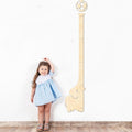 Wooden Growth Chart for Kids Cute Elephant Height Ruler - Keepsake