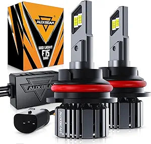 Auxbeam 2024 F15 Series 9007/HB5 Light Bulbs for Superior Visibility