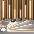 LED Recessed Lighting for Acoustic Panel - 6 Pcs Warm White Kit