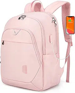BAGSMART Travel Laptop Backpack for Women, 15.6 Inch