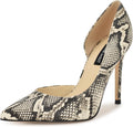 Folowe Pointed Toe D'orsay Pump - Sky High Stiletto (Style 83DP)