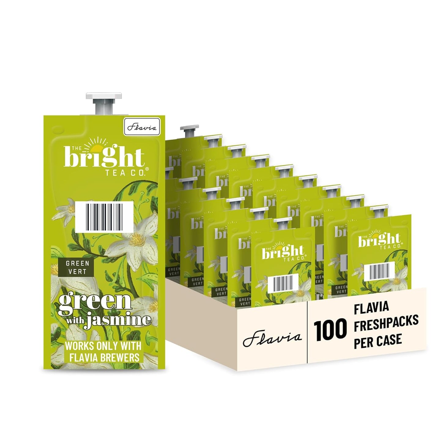Flavia Green Tea With Jasmine Freshpacks for Flavia Brewers