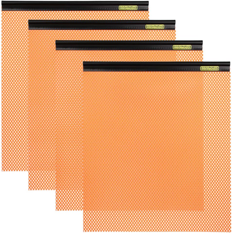 Oversize Warning Products Quickmount Replacement Flag 18in x 18in