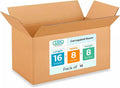 IDL Medium Moving Boxes 16x8x8 in (10-Pack) - Extra Strength