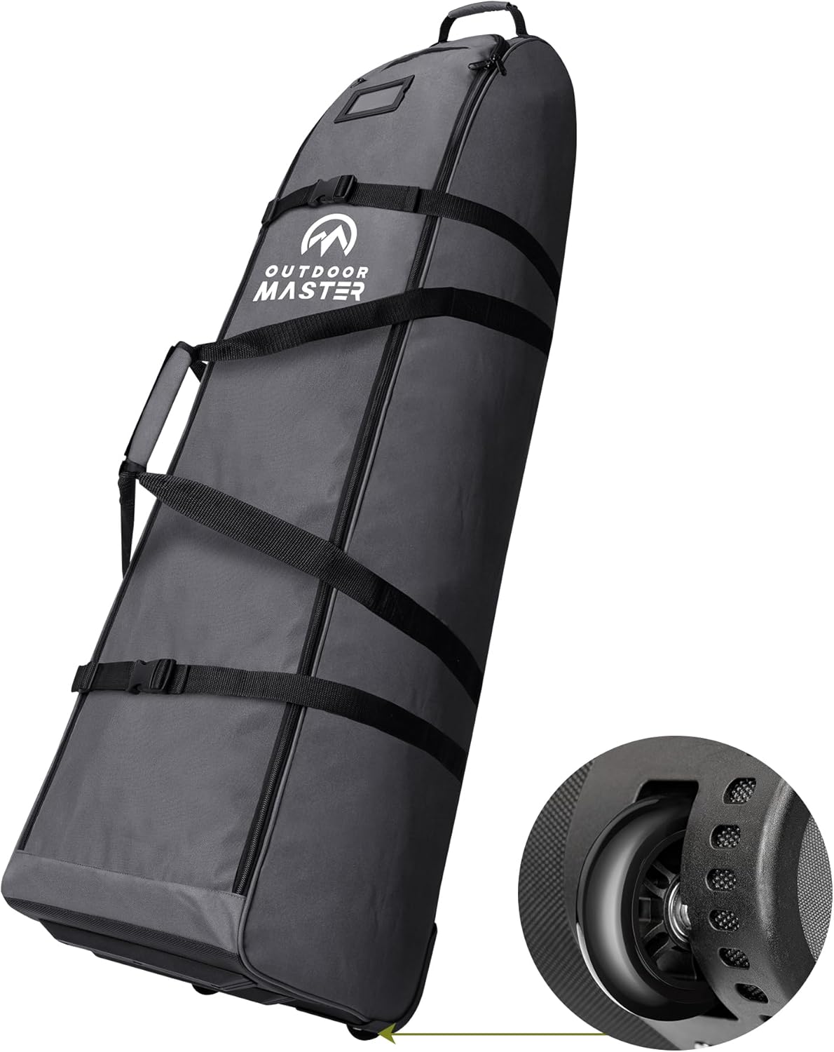 OutdoorMaster Golf Travel Bag: Heavy-Duty & Waterproof