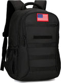 4land Camo Backpack for Boys - Durable Military Bookbag 40L