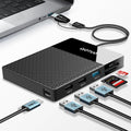 2TB Docking Station External Hard Drive Storage - USB-C Hub 7-in-1