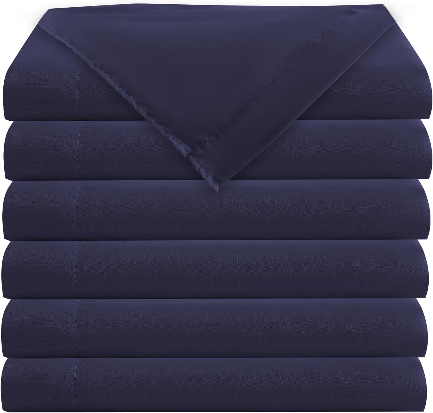 Bulk Queen Flat Sheets 6 Pack Quick Sort Top Bed Sheet Essentials