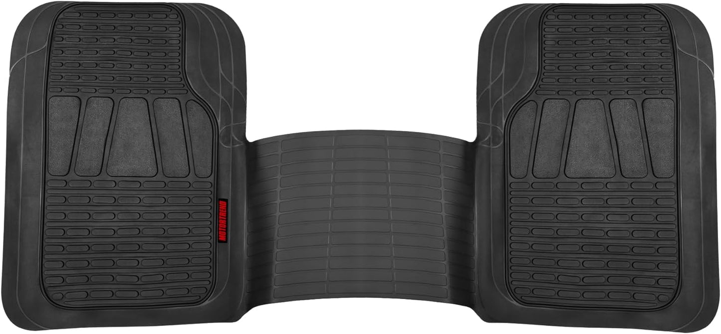 BDK Motor Trend WingRunner Heavy Duty Rubber Floor Mat Liner