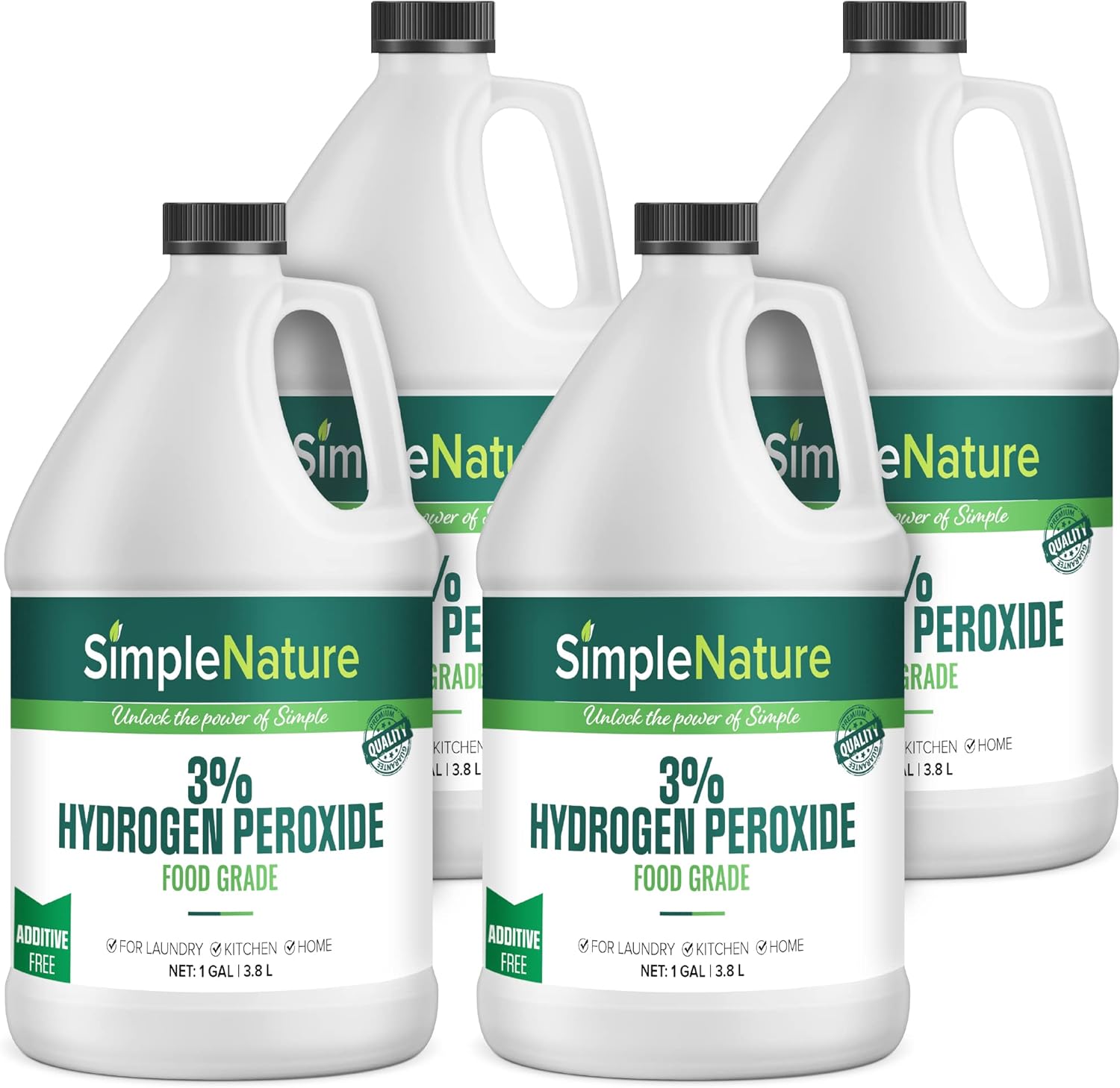 3% Food Grade Hydrogen Peroxide Solution - Ecofriendly Cleaner