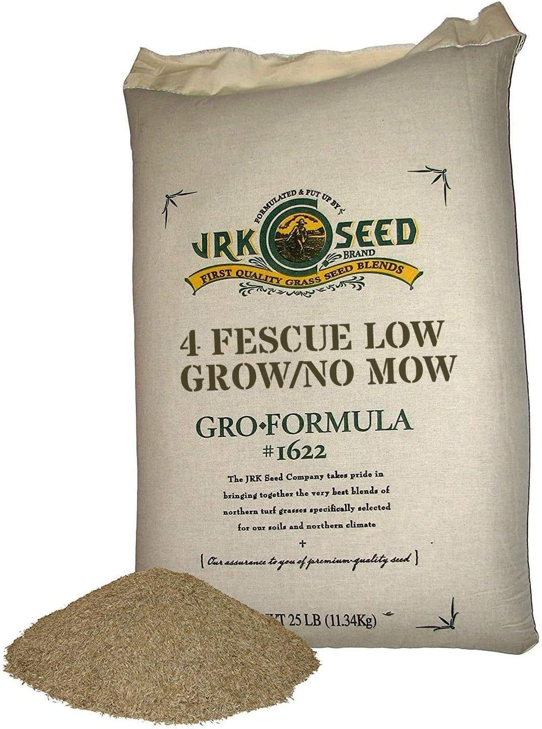 JRK 4 Fescue Grass Seed Mix for Low Grow No Mow Lawns