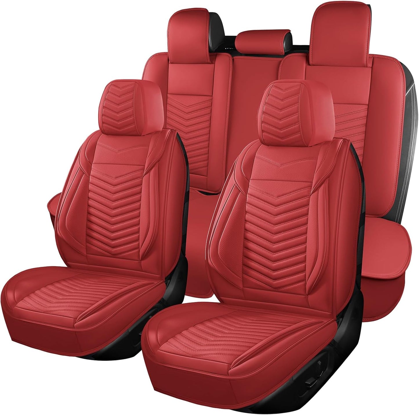 Car Seat Covers Full Set, Waterproof and Breathable Design
