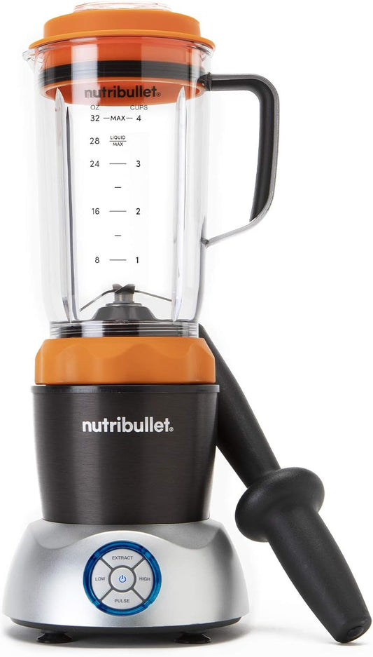 NutriBullet 1000W Orange Blender, 32oz - Power in a Snap!