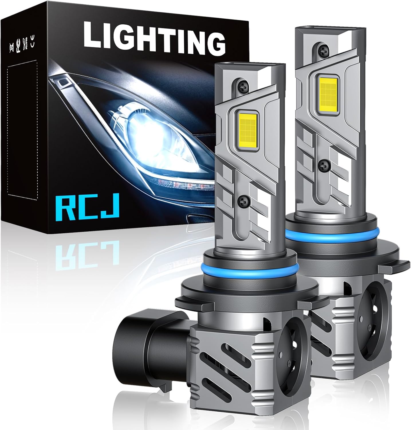 RCJ 9005/HB3 LED Fog Light Bulbs for High Illumination Driving