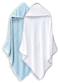2 Pack Baby Hooded Towels - Rayon from Bamboo, X Large 37.5 in